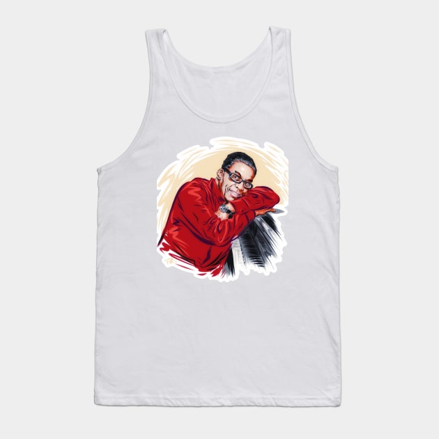 Herbie Hancock - An illustration by Paul Cemmick Tank Top by PLAYDIGITAL2020